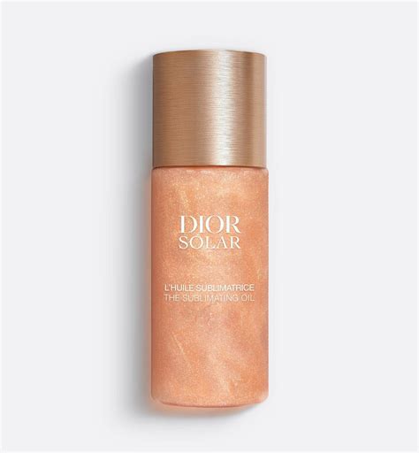 Dior solar hair oil